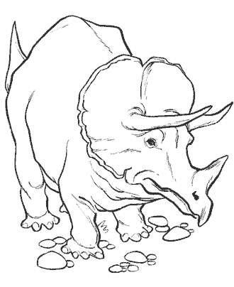 dinosaur coloring page