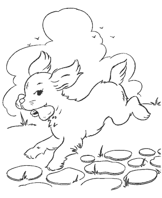 dog coloring pages