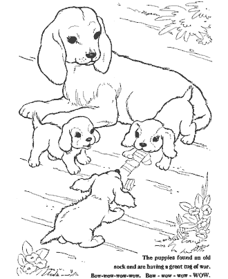 farm coloring page