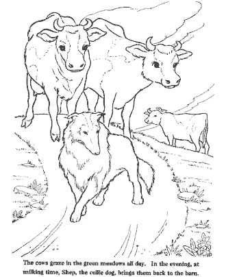 farm coloring pages