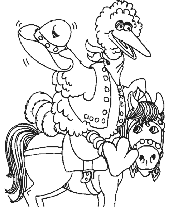 sesame street coloring pages