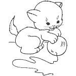 animal coloring pages of cats