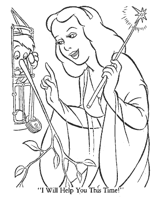 pinocchio coloring page