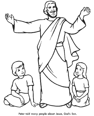 bible coloring page