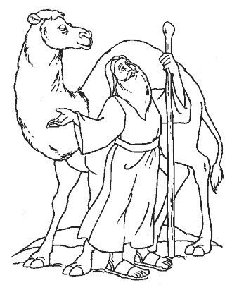 bible coloring page