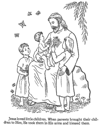 bible coloring page