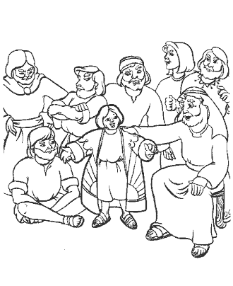 bible coloring page