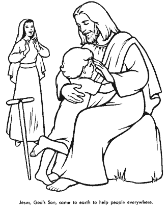 bible coloring page