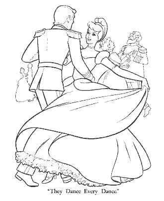 princess coloring page for girls