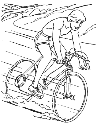 vacation coloring page for girls
