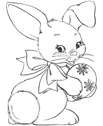 easter coloring page