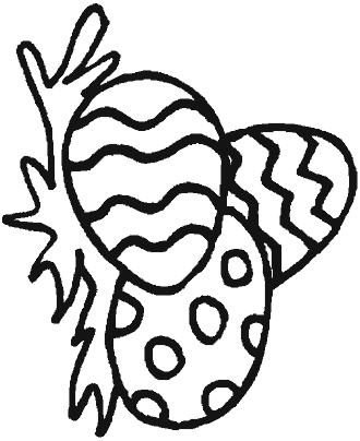 preschool easter coloring page