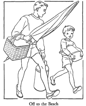 father´s day coloring page