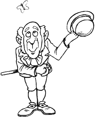 leprechaun coloring page