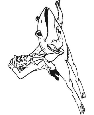 leprechaun coloring page