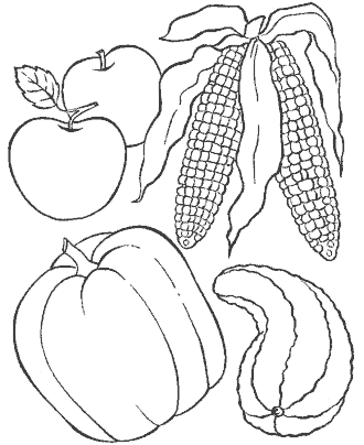 thanksgiving coloring page