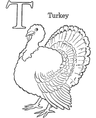 thanksgiving coloring page