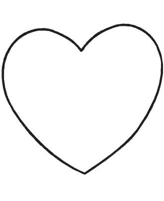 preschool valentin´s day coloring page