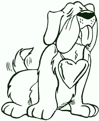 preschool valentin´s day coloring pages