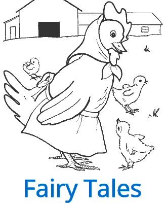 fairy tale coloring pages