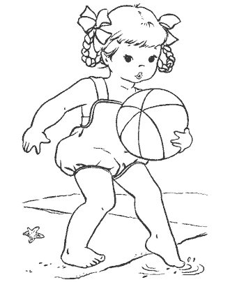 printable summer coloring pages