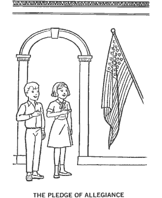 printable american flag coloring pages