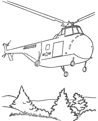 military coloring pages