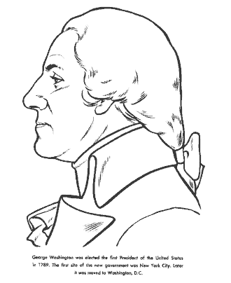 Presidents Day coloring pages