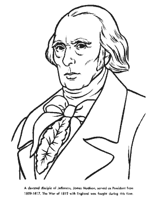 Presidents Day coloring page