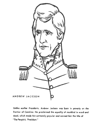 Presidents Day coloring page
