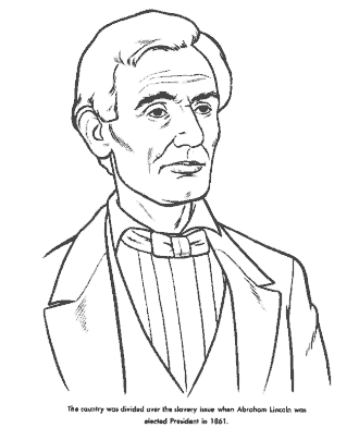 Presidents Day coloring page