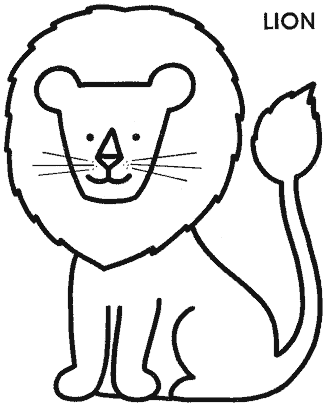 preschool coloring page